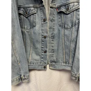Levi's 70507 Light Wash Denim Trucker Jean Jacket Classic 90s 100% Cotton Medium thumbnail 3