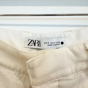 Zara Wide Leg Cargo Pants Small‎ Street Wear Baggy Chic Business Casual Utility thumbnail 6