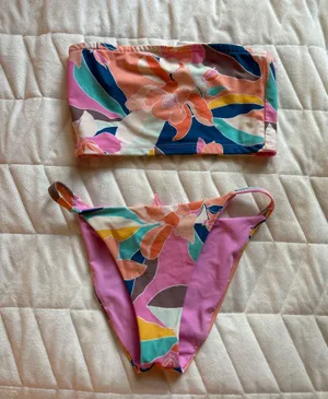Strapless Bikini Pink thumbnail 1