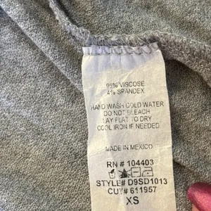 Altard State Dress Sm Asymmetrical Twist Front Pullover Heathered Tan Party XS thumbnail 10