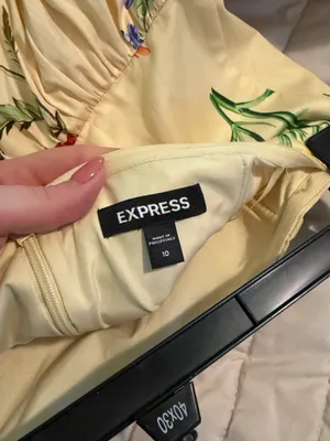 Express Dress Floral thumbnail 2