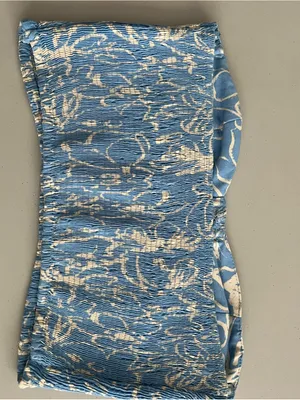 Zara Blue crop top – Size Medium Corset Boho Streetwea thumbnail 2