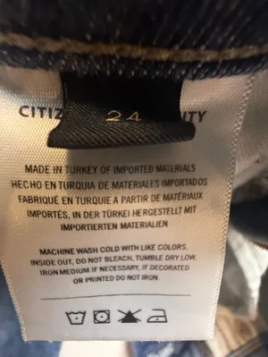 Citizens of Humanity Jeans Isola Short Boots in Lawless Wash, Button Fly Size 24 thumbnail 11