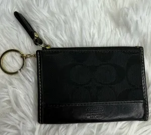 Y2k COACH Black Soho y2k Card Holder Coin Purse Wallet thumbnail 1