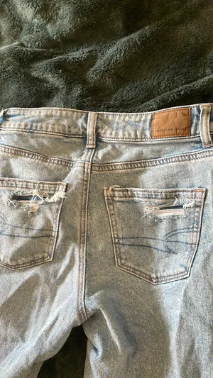American Eagle Jeans Ripped Short thumbnail 6
