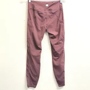 Vuori Stride Leggings VW429 Marsala Red‎ Womens Size S Yoga Athletic Pockets thumbnail 2