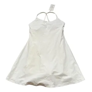 Halara Everday Cloudful Fabric 2-in1 Wannabe Workout Dress XS Women’s White NWT. thumbnail 2