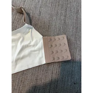 Unbranded Wireless Seamless Bra XL Cream Tan Comfort Bralette thumbnail 3