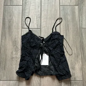 Nia Mia top in black thumbnail 2