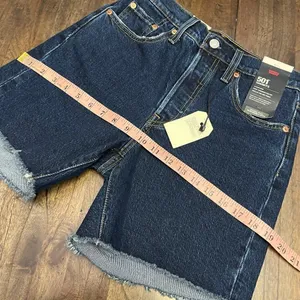 Levi's 501 Mid-Thigh Denim Shorts Size 25 thumbnail 10