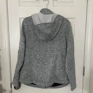 NATURAL REFLECTIONS WOMENS Shacket WITH HOOD SIZE XL Heather Blue thumbnail 5