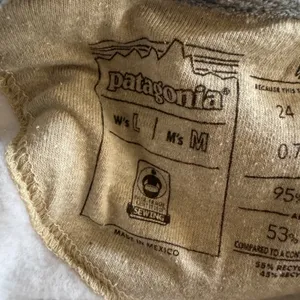 Patagonia Uprisal P-6 Hoodie Mens M Womens L Oatmeal Gorpcore Sustainable Preppy thumbnail 6
