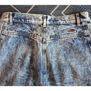 Vintage CHIC Acid Wash Pleated Jeans High Rise Tapered 80s Indie Streetwear USA thumbnail 11