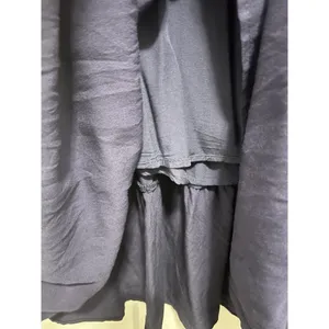 Entro Women’s Size Large Navy Blue Lagenlook Tiered Modest Tent Cottagecore Farm thumbnail 5