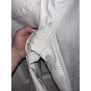 Anthropologie Maeve Colette White High Rise Wide Leg Cropped Pants 31 thumbnail 8