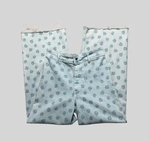 Floral Denim Jeans thumbnail 2