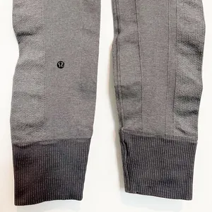 Lululemon Ebb To Street Leggings Size 6 Gray Seamless Medium Rise Pant Gorp‎ Gym thumbnail 7
