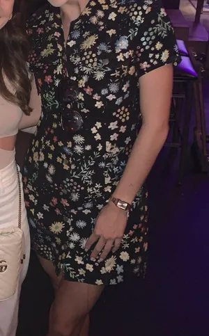 Storia Floral Button Up Dress thumbnail 1