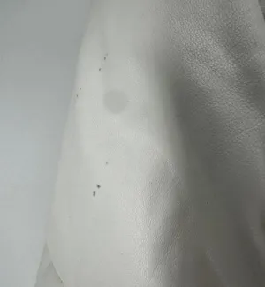 Urban Outfitters Avec Les Filles Faux Leather Puffer Jacket Button Down White M thumbnail 8