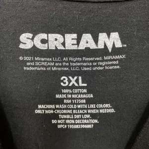 Trevco Scream Poster T-Shirt 3XL thumbnail 4