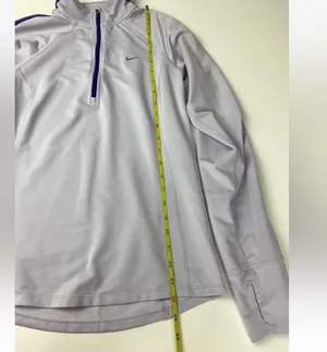 Nike Light Purple 1/4 Zip Size Small Athletic Pull Over thumbnail 4