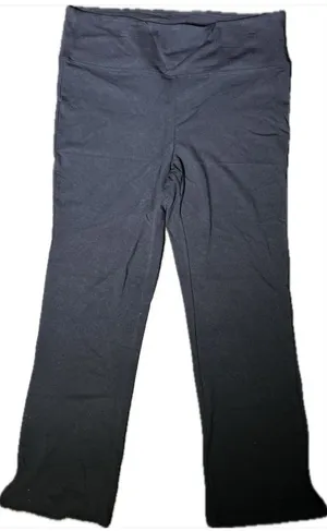 NWT Sonoma Black Bootcut Legging Yoga Pants XL High Rise thumbnail 1