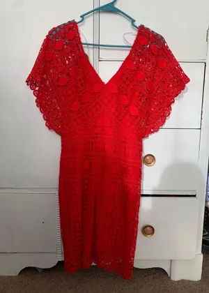 Lulus Red Dress thumbnail 1