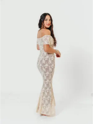 Worth collective dress Tan Size M thumbnail 4