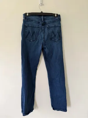 MOTHER the Tripper Ankle in Homecoming High Size 28 Medium Wash Denim Jean thumbnail 7