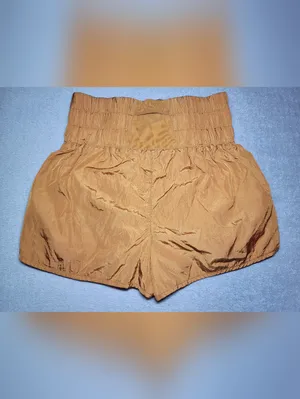 FP Movement The Way Home Shorts Honey Mallow Gold Bronze 2" Size L thumbnail 6