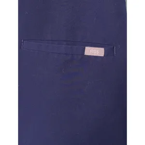 FIGS Casma Three Pocket Scrub Top Womens Medium Dark Blue thumbnail 2