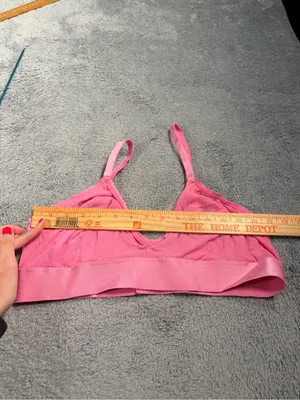 Parade Pink Wireless Mesh Bralette XL thumbnail 11