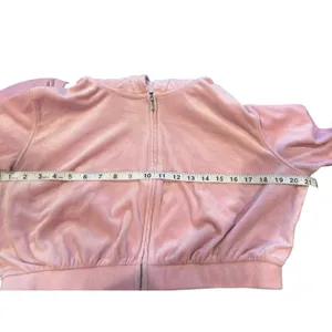 JUICY COUTURE Bling Shorts in Petal Pink Size (M)+DIVIDED Petal Pink Jacket Sz L thumbnail 10