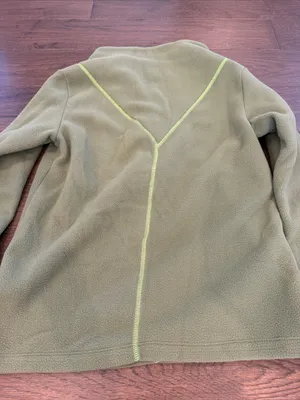 Dudley Stephens Olive Green Fleece Mockneck Pullover Size XS - C67-044 thumbnail 7
