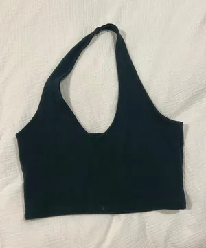 Forest green John Galt Brandy Melville halter top thumbnail 1