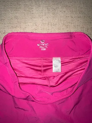 Women's Active Workout Skort in Bright Pink thumbnail 2