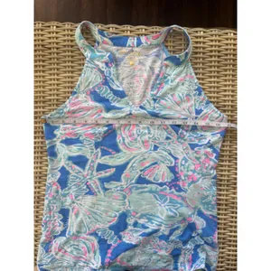 Lilly Pulitzer Arya Tank Top Small preppy Coastal resortwear maximalist‎ layered thumbnail 7