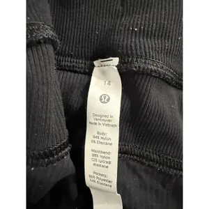 Lululemon Dance Studio Jogger Black Size 14 Lightweight Tapered Athletic‎ Pants thumbnail 5