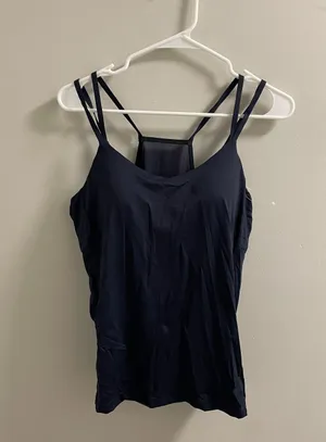Athleta Navy Blue Tank Top thumbnail 1