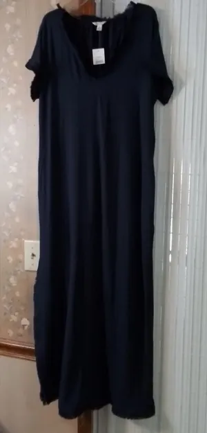 Blue Maxi dress Size M thumbnail 1