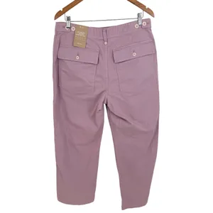 Madewell Perfect Vintage‎ Wide-Leg Pant Women 31 Grape High Rise Utility Edition thumbnail 6