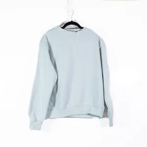 Parke Classic Mockneck Pullover Long Sleeve Fleece Lined Sweater Arctic Blue thumbnail 1