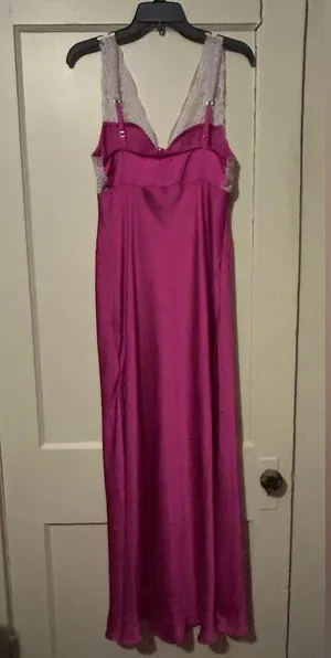Free People NWOT Countryside Maxi Slip | Size: S | Hot Pink thumbnail 5
