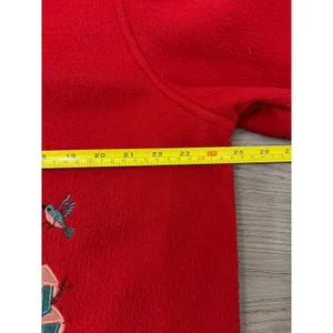 Take Two Red Fleece Bird Jacket, XL thumbnail 5