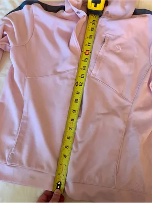 Dunlop women's pink activewear jacket size large with hood thumbnail 15