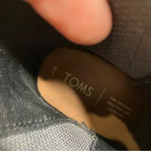 Toms Esme suede boots block‎ heels gray size 7 thumbnail 4
