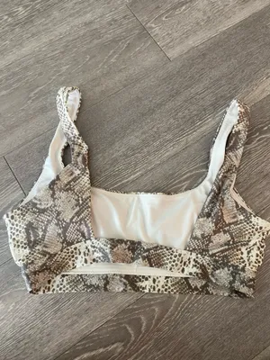 Aerie Snakeskin Swim Top thumbnail 2