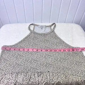 gaze Women’s Cropped Top Leopard Print Size‎ M Tan Size M thumbnail 7