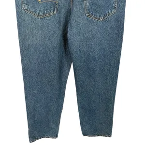 NWT Free People Zane Mid Rise Straight Leg Jeans Button‎ Fly Blue Denim Size 30 thumbnail 11