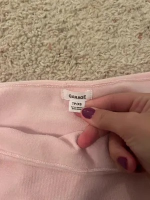 Garage pink sweater thumbnail 3